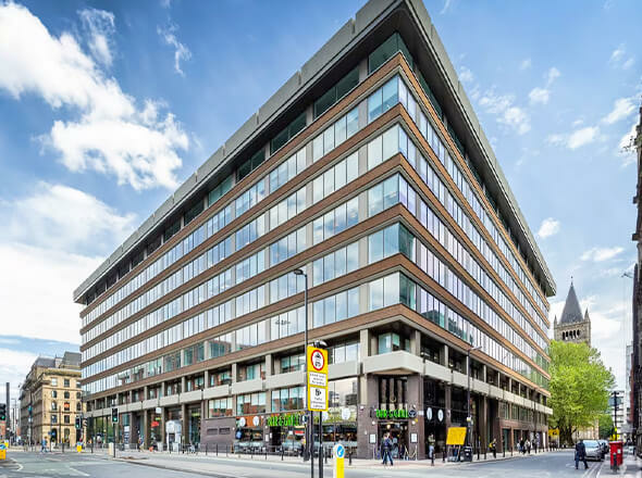 BWB Consulting Manchester regional hub on Portland Street