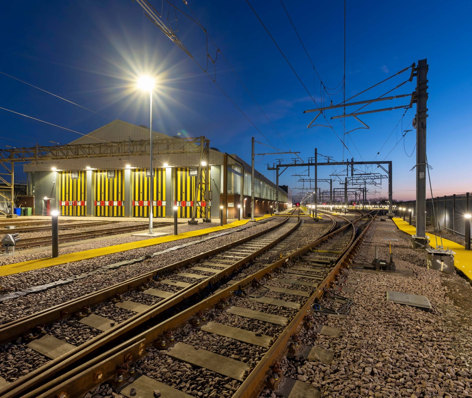 Bletchley Rail Maintenance Depot engineered by BWB Rail Group
